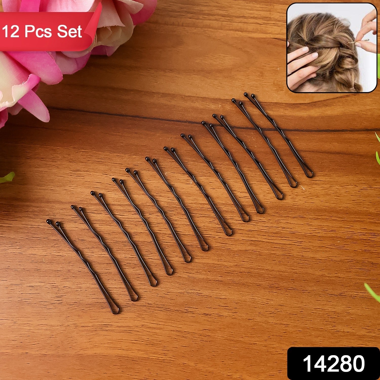 12-Piece Bobby Pins Set  12-Piece Bobby Pins Set